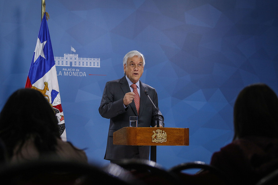 Foto: Sebastian Beltrán | Agencia UNO – Video: Piñera | Facebook