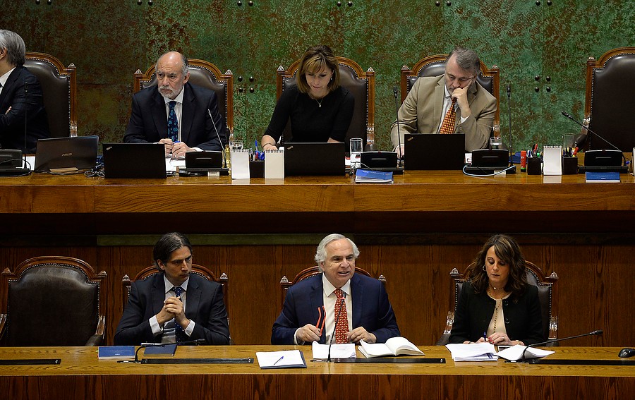 Ministro Andrés Chadwick | Pablo Ovalle | Agencia Uno