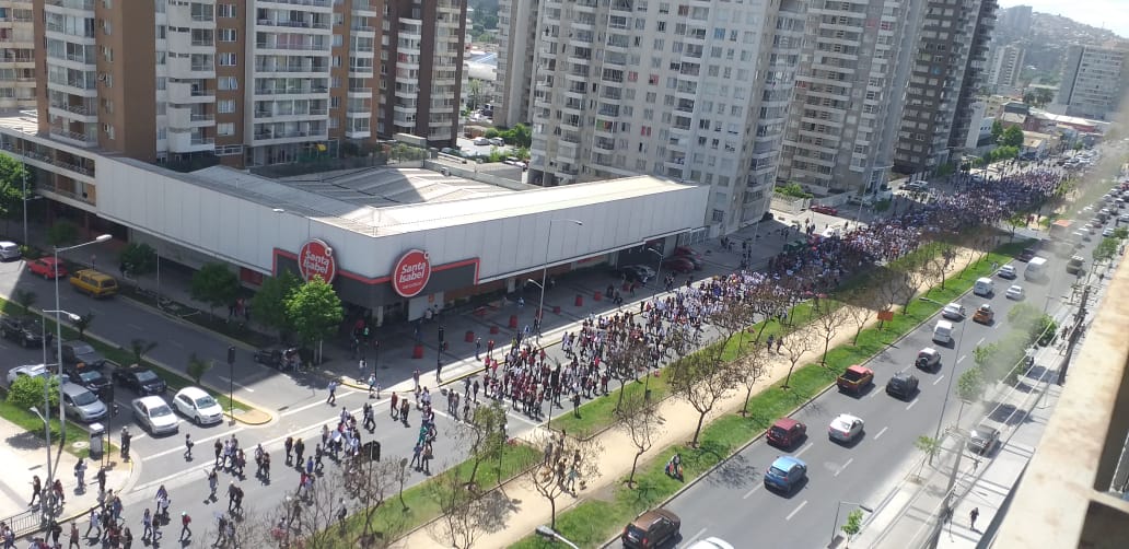 Marcha en Valparaíso | Cedida