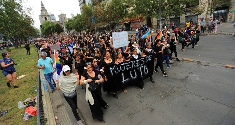 Marcha de Mujeres de luto | Jose Francisco Zuñiga | Agencia Uno