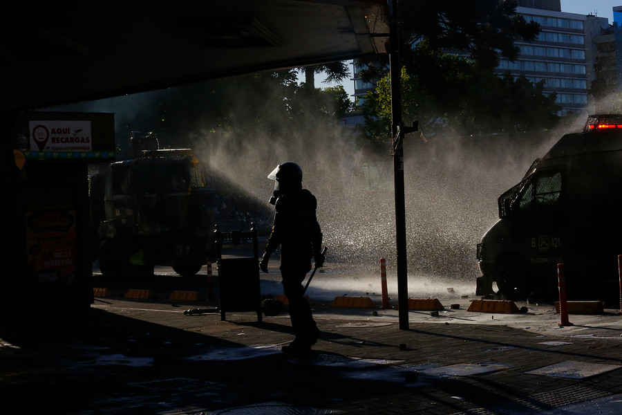 Incidentes en Plaza Independencia de Concepción | Agencia Uno
