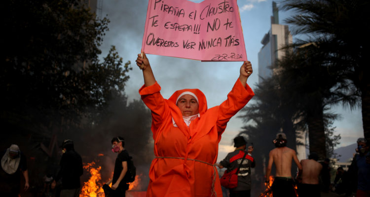 Jornada de manifestaciones en Santiago | Ailen Diaz / Agencia UNO