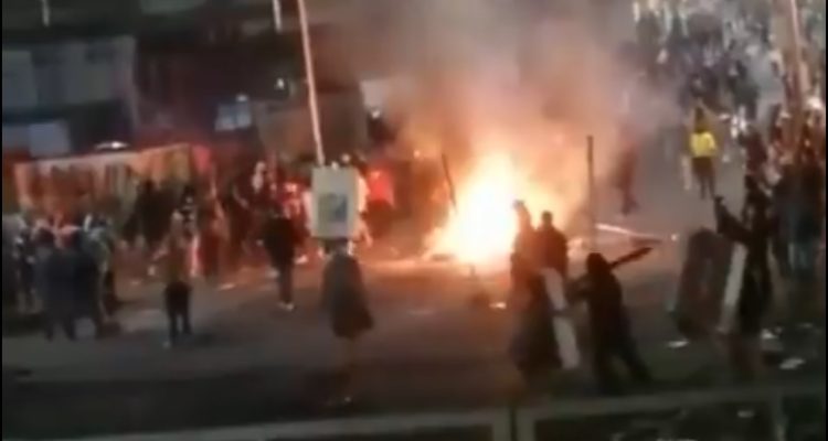 Desmanes en Iquique | Captura de video