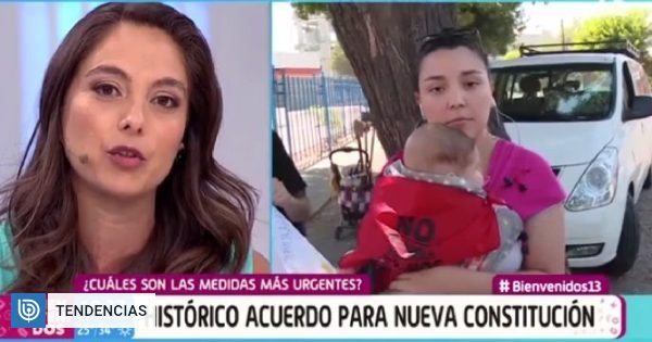 Ángeles Araya se quebró en 'Bienvenidos' con historia de joven madre: vivió su misma experiencia - BioBioChile