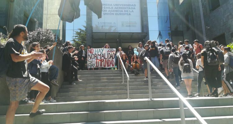 Protesta en la USS | Cristián Valdebenito | RBB