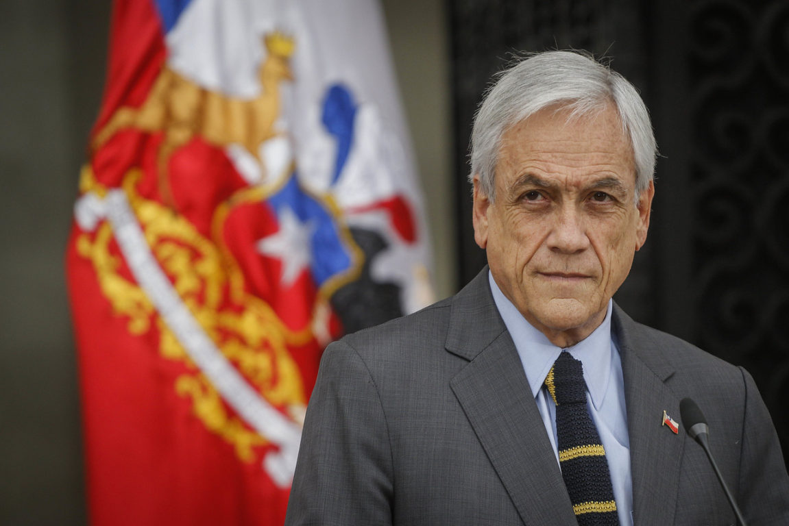25 de Noviembre de 2019 | Sebastián Piñera habla tras reunirse con ministros de gobierno y presidentes de los poderes del estado | Agencia UNO