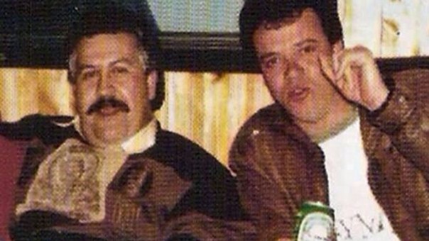 Pablo Escobar y Popeye