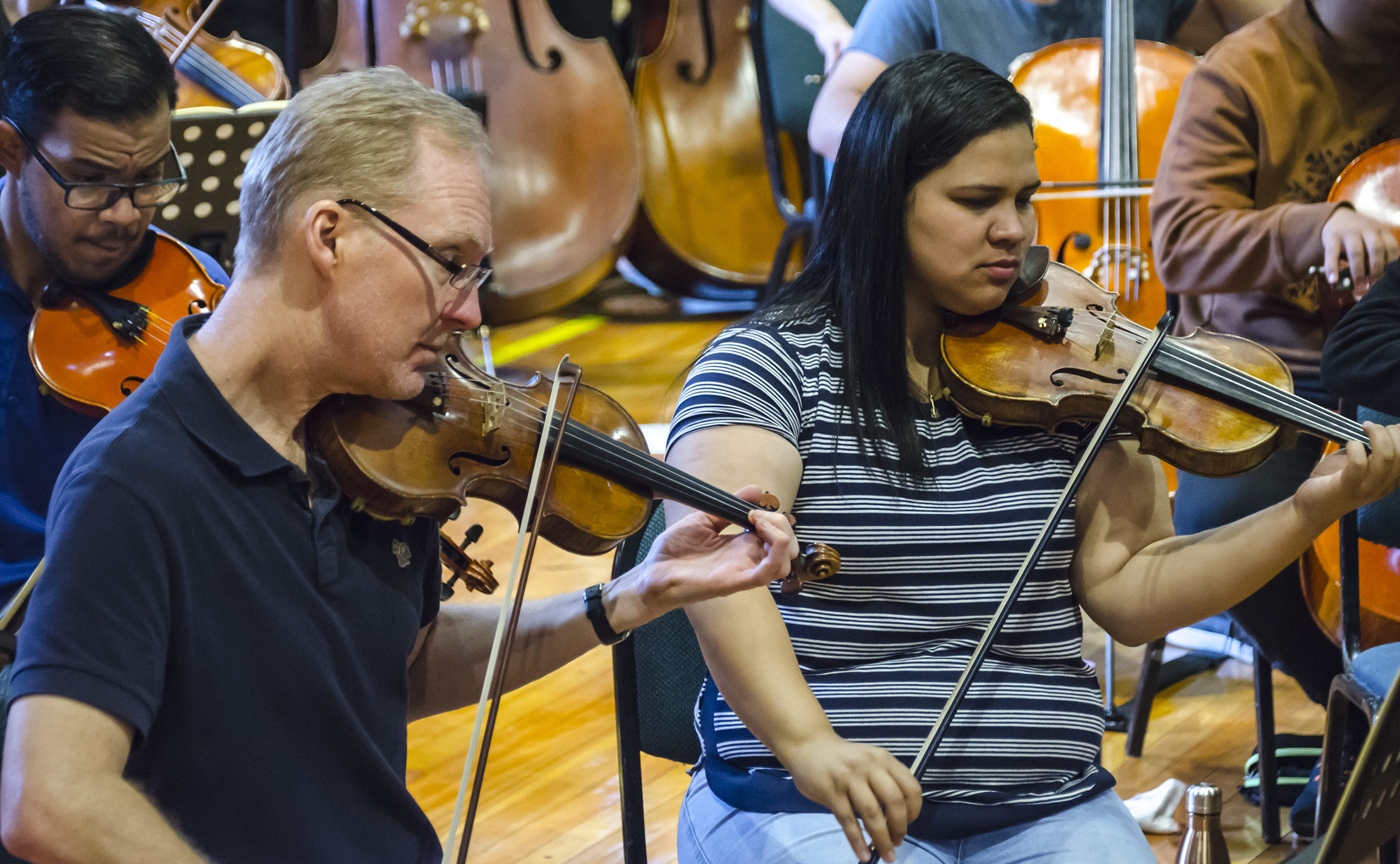 Ensayo orquesta | Cedida
