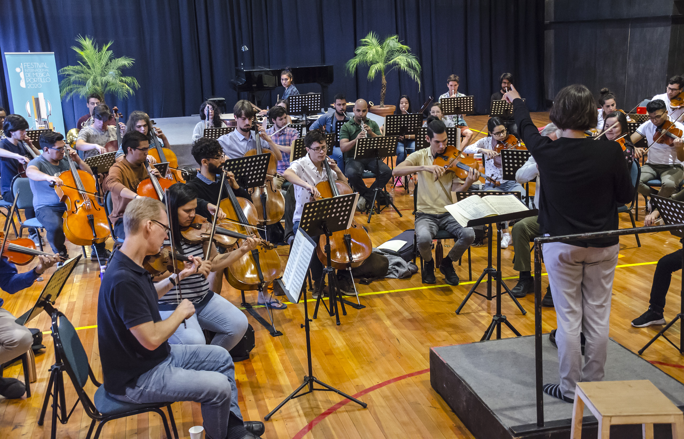 Ensayo orquesta | Cedida