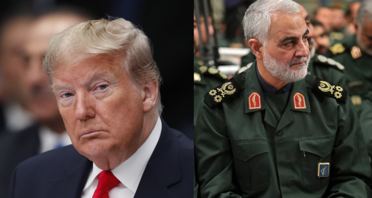 Donald Trump y Qasem Soleimani, | ARCHIVO | AFP