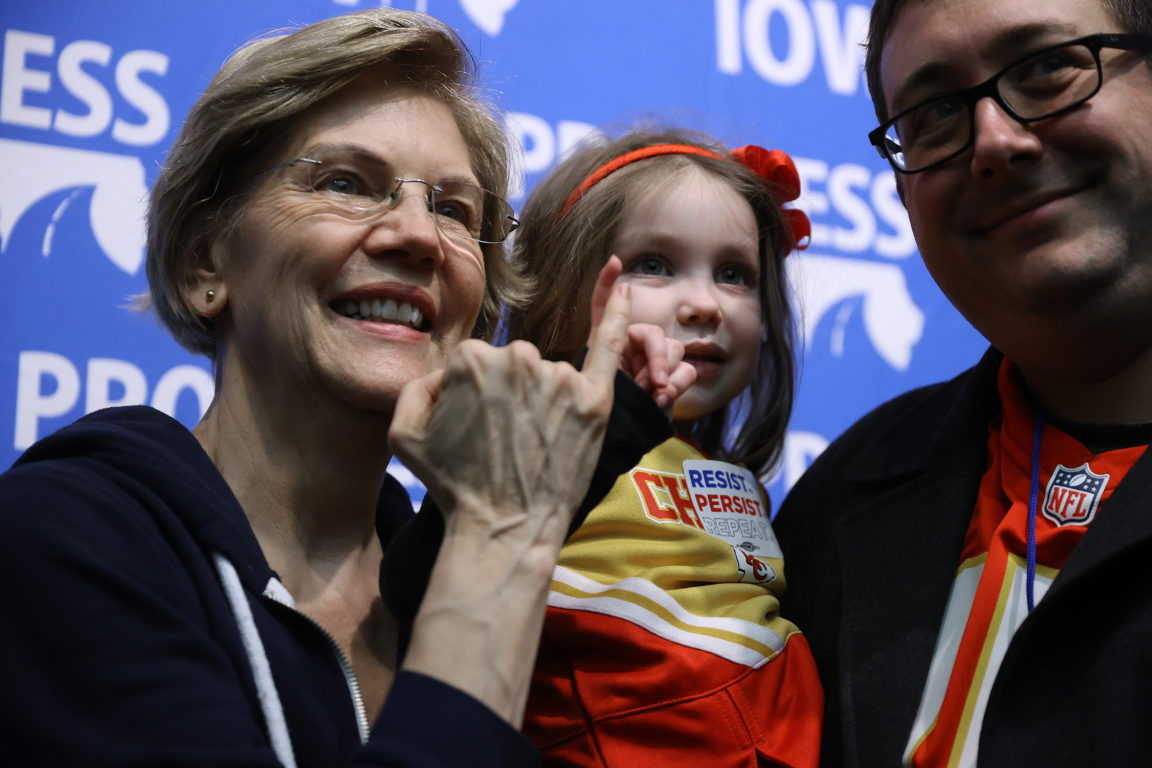 Elizabeth Warren en Iowa | Agence France-Presse