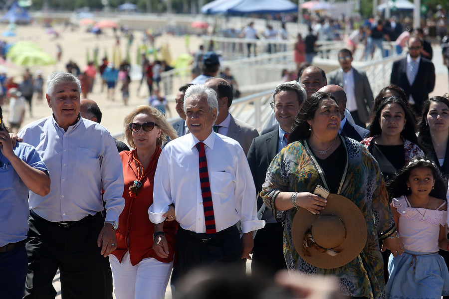 Contexto | Agencia UNO | Visita presidencial a Dichato en 2019