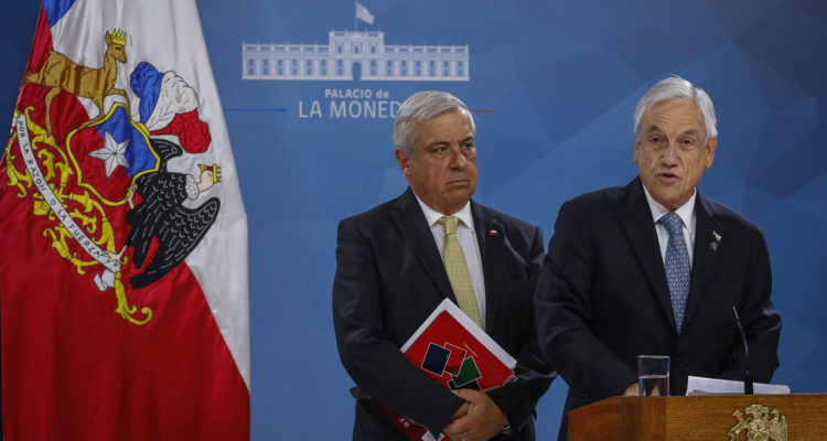 Governo Cileno impone “stato di catastrofe” per 90 giorni causa coronavirus