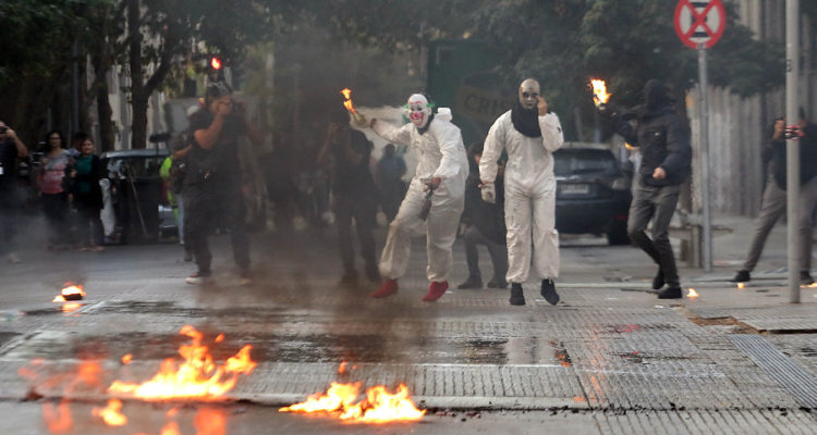 Incidentes en el Instituto Nacional | Agencia UNO