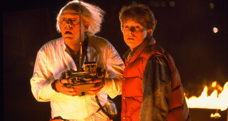 Doc y Marty de “Volver al futuro”