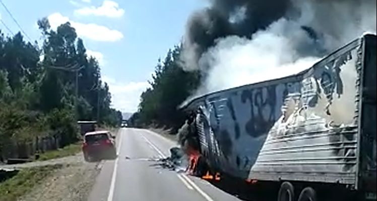 Ataque a camión en Cañete 