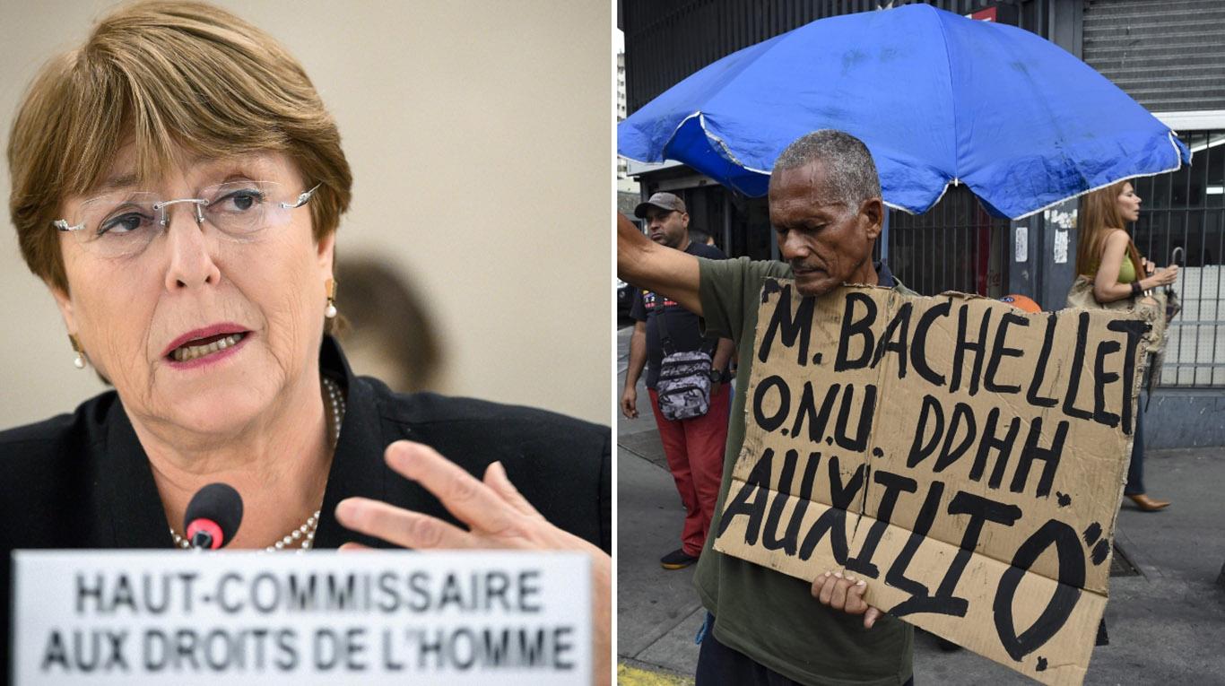 Resultado de imagen de Unos 4,9 millones de personas "abandonaron" Venezuela, sacudida desde fines de 2015 por una crisis económica y política, dijo este martes la Alta Comisionada de la ONU para los Derechos Humanos, Michelle Bachelet, quien deploró que continúe la violencia contra la oposición.
