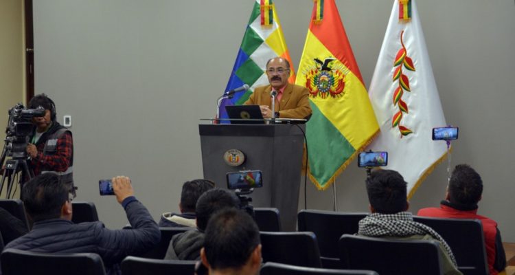 Ministro de Salud de Bolivia, Anibal Cruz | Agence France-Presse