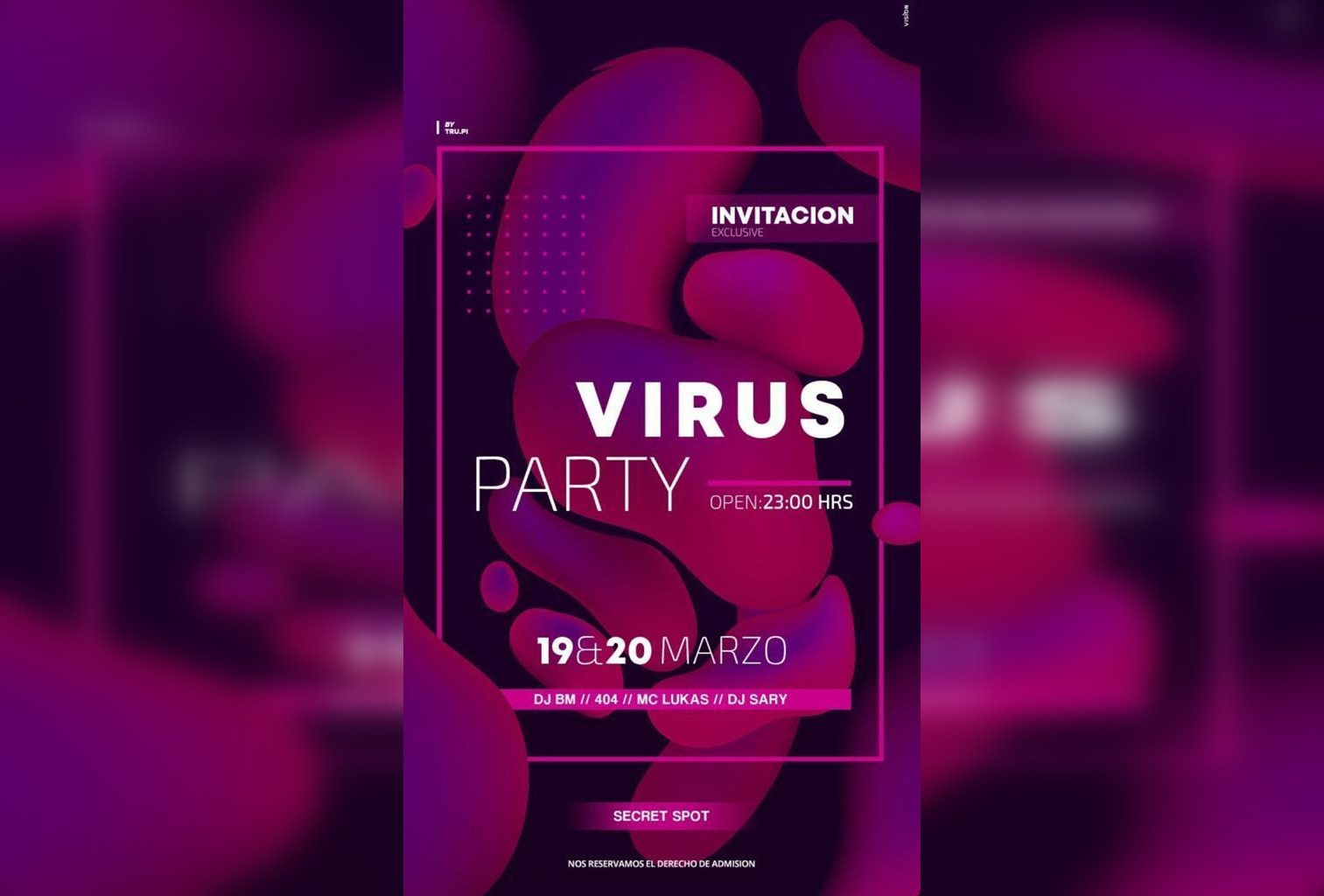 Invitación a fiesta