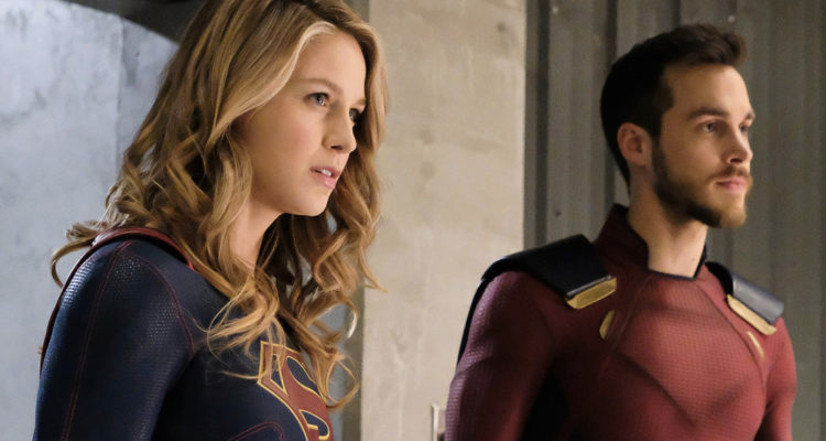 Kara y Mon-El en “Supergirl”