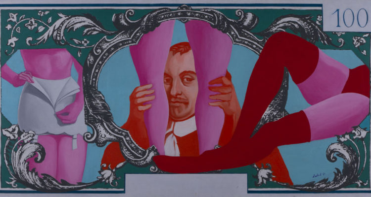 Jean-Claude Latil, L’envers du billet [El reverso del billete], 1971.