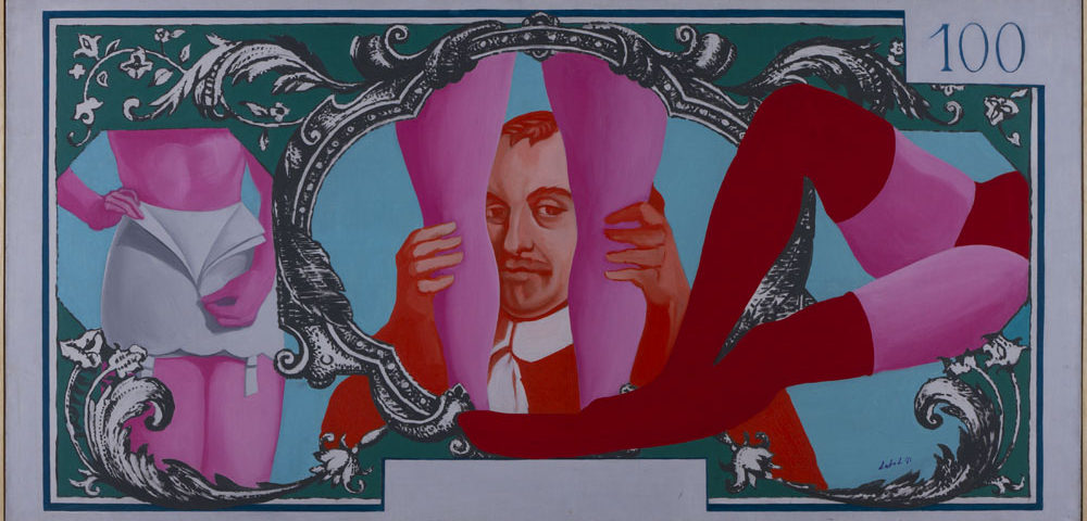Jean-Claude Latil, L’envers du billet [El reverso del billete], 1971.
