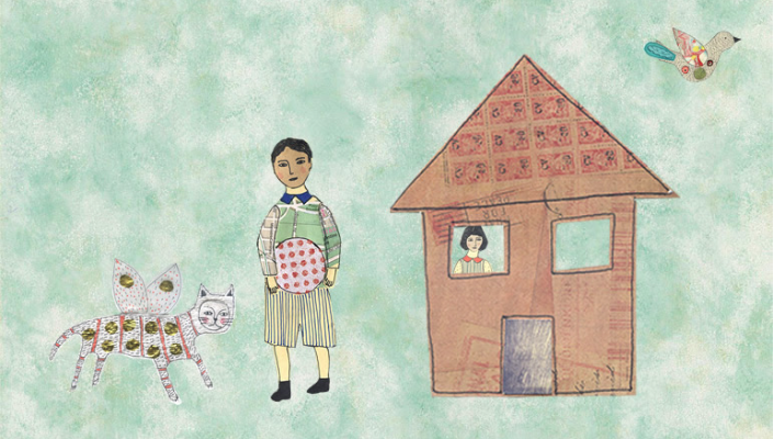 Ilustración “La maleta infinita” de Francisca Yáñez | Cedida