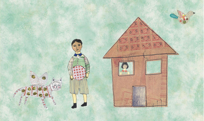 Ilustración “La maleta infinita” de Francisca Yáñez | Cedida