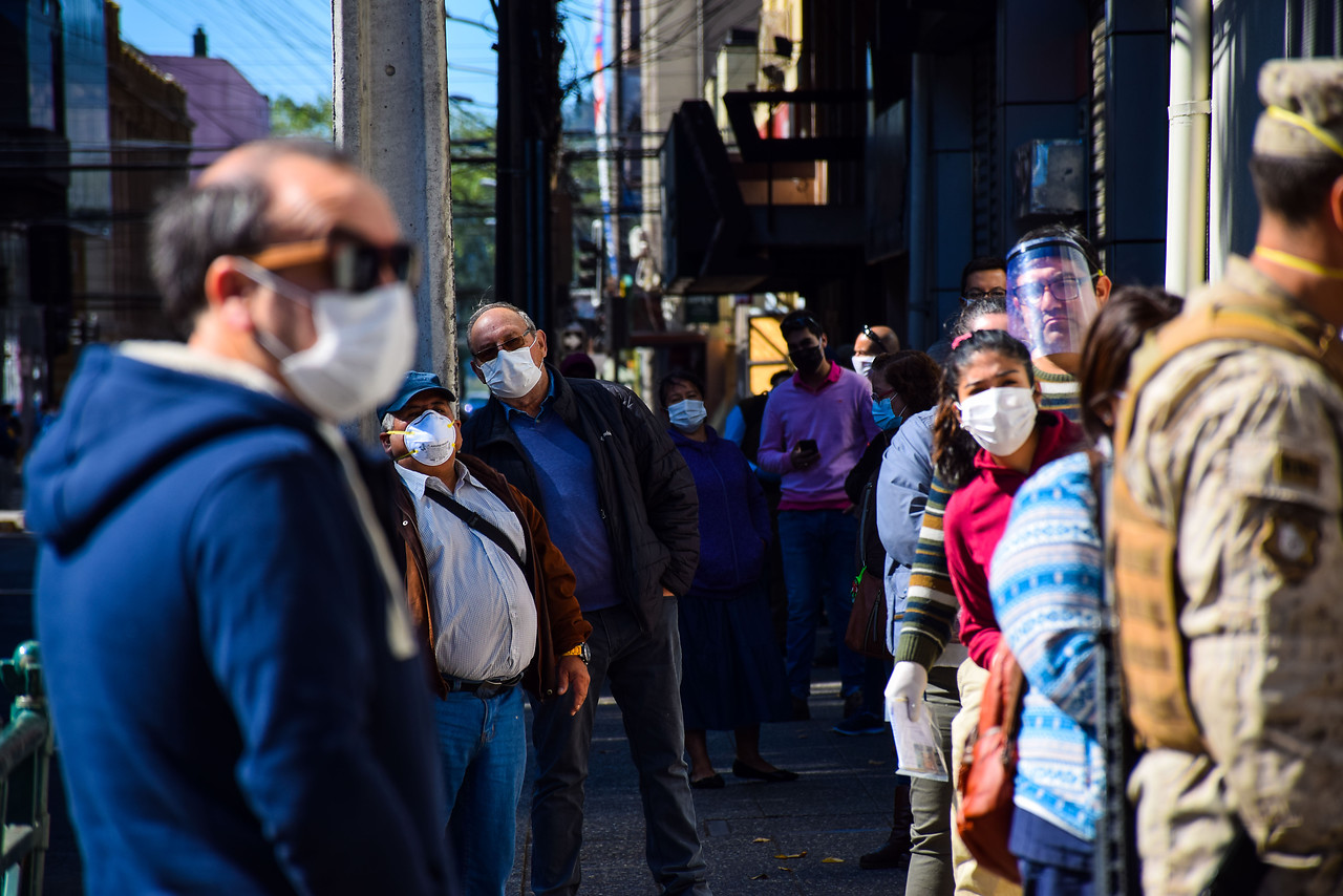 Temuco, una de las ciudades en cuarentena | Rocío Cuminao | Agencia UNO