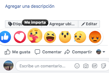 COMO TENER LA NUEVA REACCIÓN ME EMPERRA EN FACEBOOK 