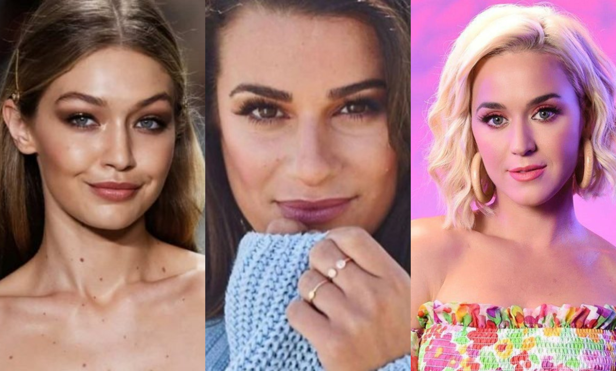 Gigi Hadid, Lea Michele, Katy Perry