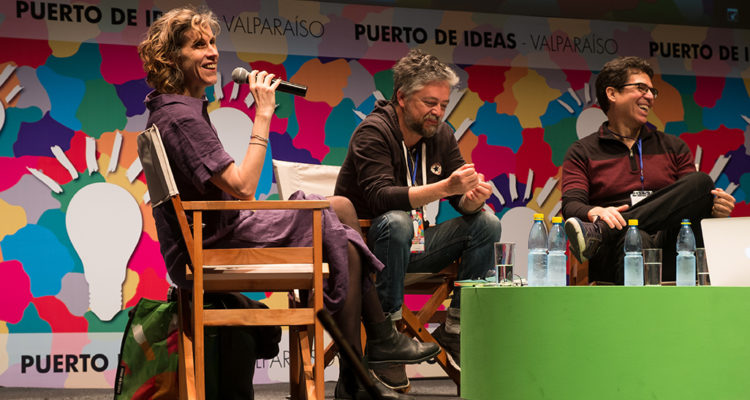 Nona Fernández, Jorge Baradit y Edmundo Paz Soldán  – Valparaíso 2017