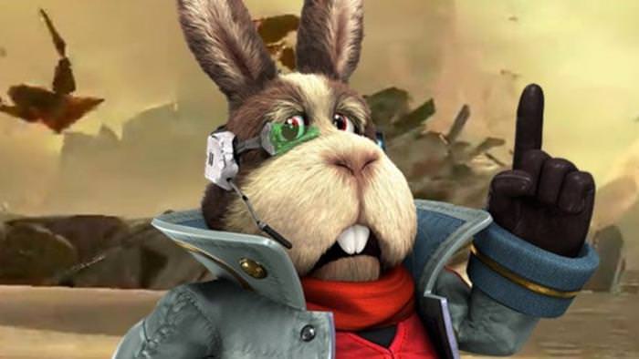 El personaje Peppy Hare de la saga de Star Fox