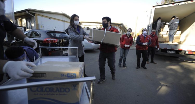 Donación de pescadores industriales del Bío Bío 