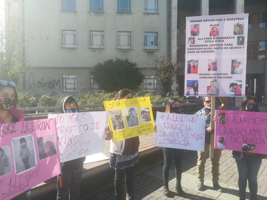 Protesta de madres y familias por niños desaparecidos | Fabián Polanco (RBB)