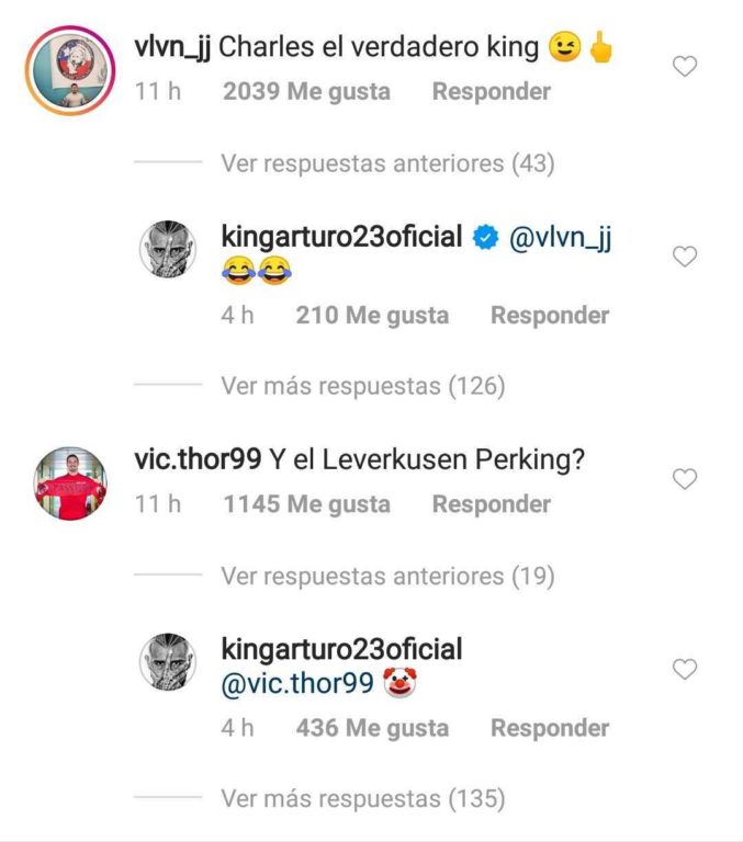 Instagram Arturo Vidal