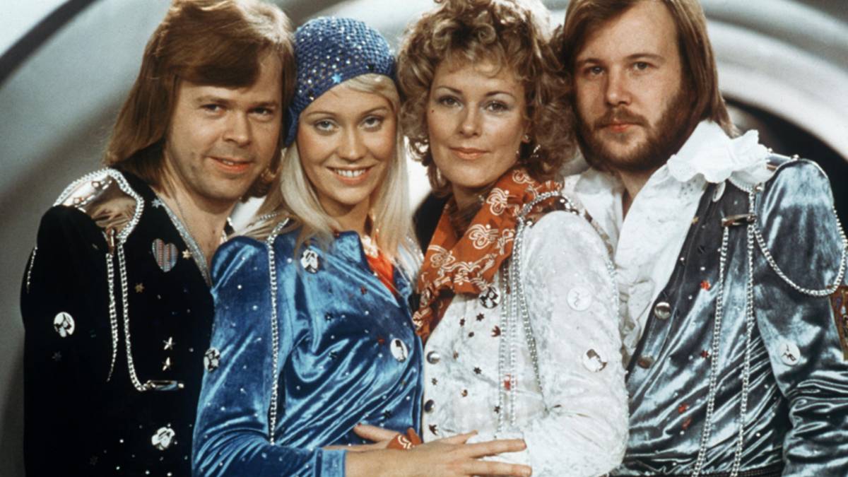 Los 4 integrantes de ABBA
