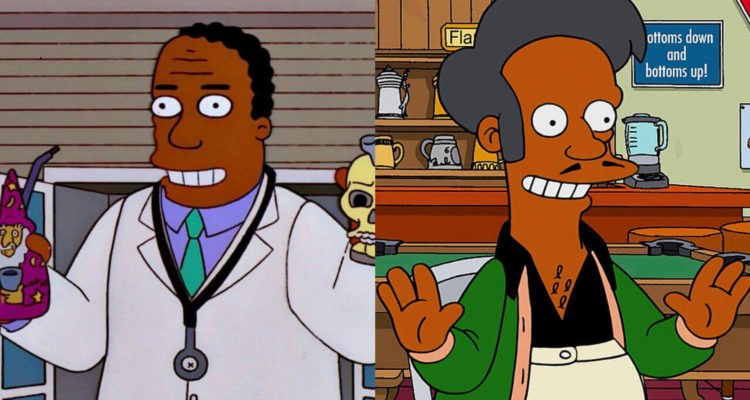 Dr. Hibbert y Apu | Los Simpson