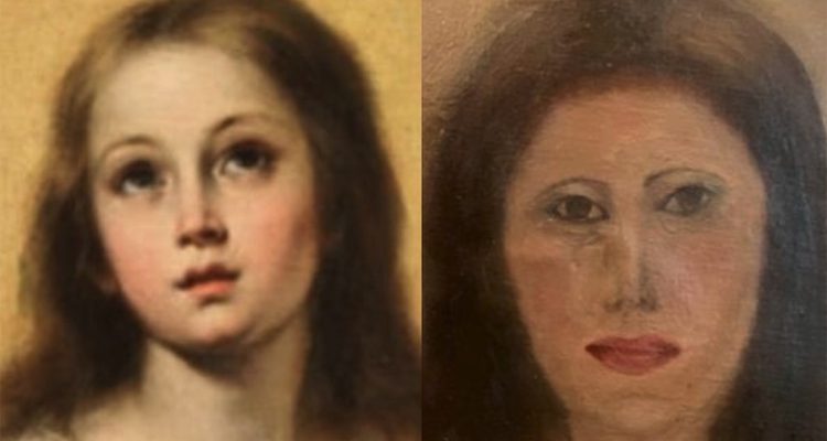 “Inmaculada” original y su última restauración