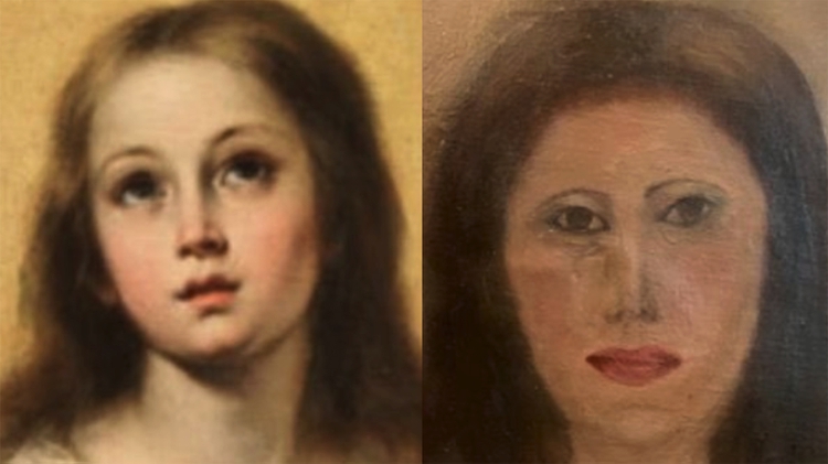 “Inmaculada” original y su última restauración