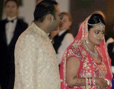 Matrimonio de Shristi Mittal en 2013