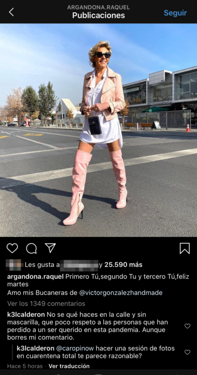 Raquel Argandoña | Instagram