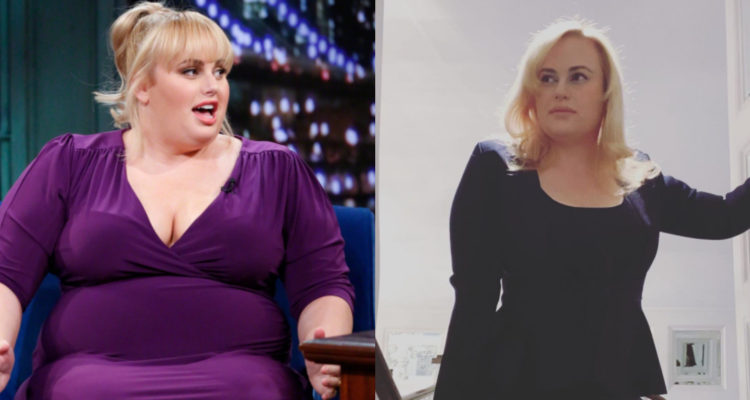 Rebel Wilson en 2013 y 2020