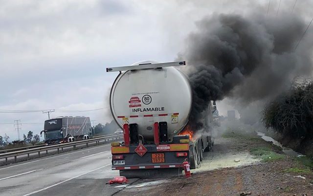 Incendio camión | Redes