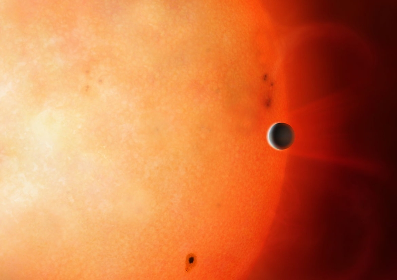 Representación del exoplaneta realizado por Mark Garlick | University of Warwick