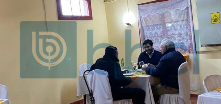 El polémico almuerzo