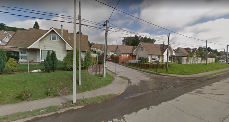 Archivo | Sector del incendio – Google Street View