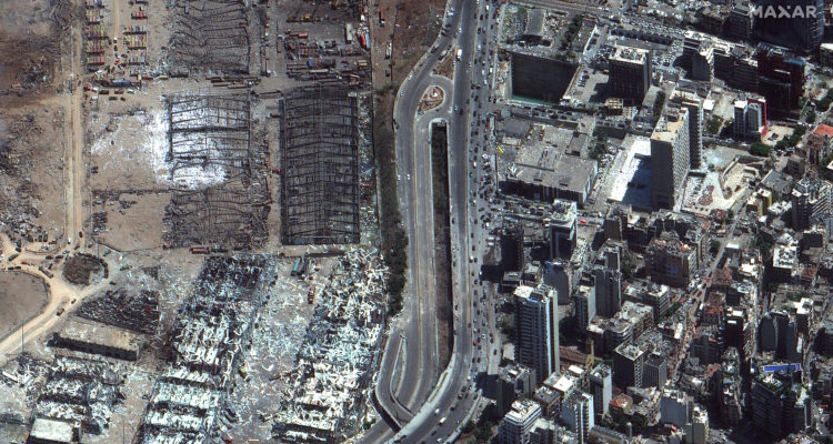 Satellite image ©2020 Maxar Technologies | Agence Franec Presse