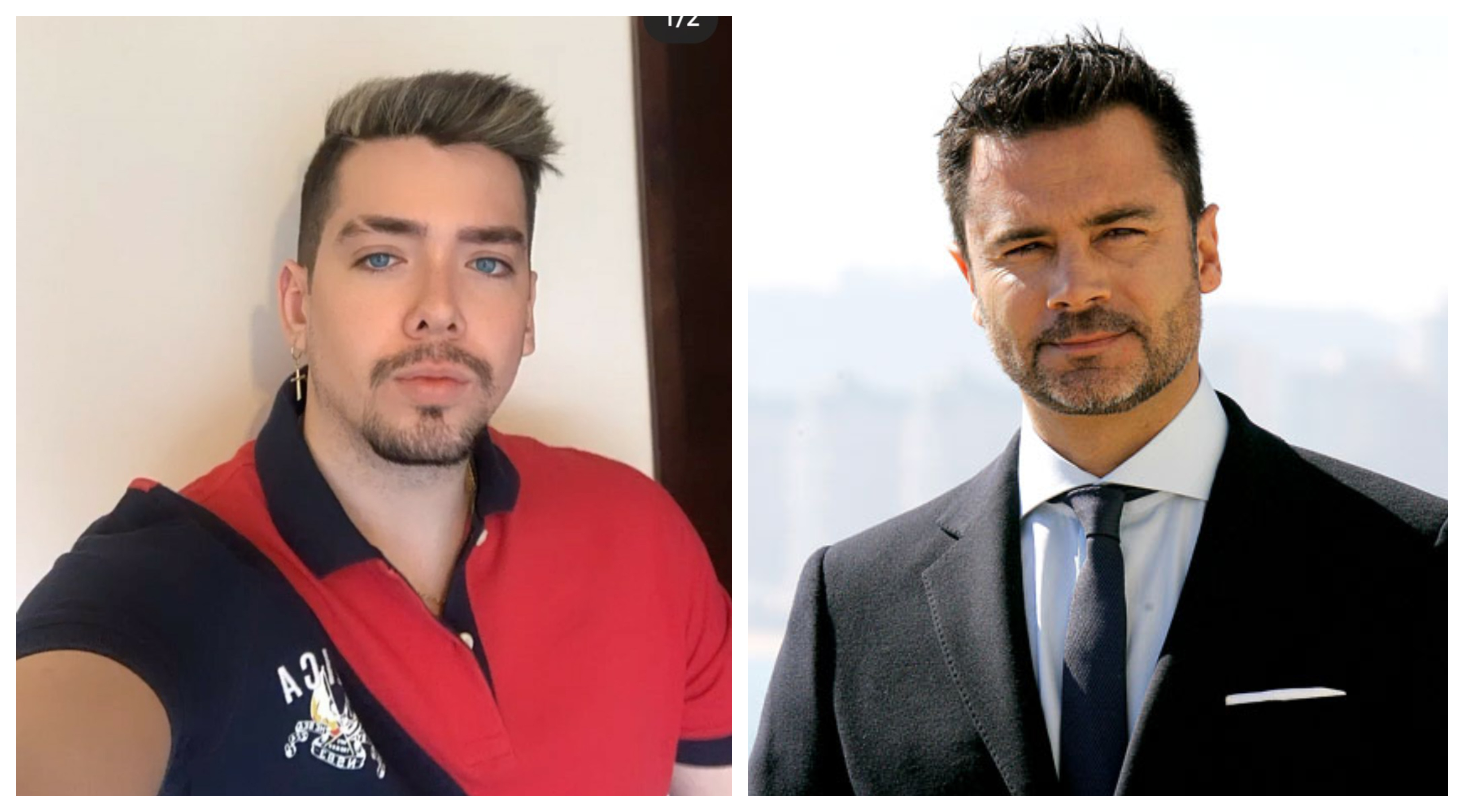 Nano Calderón y Felipe Camiroaga 