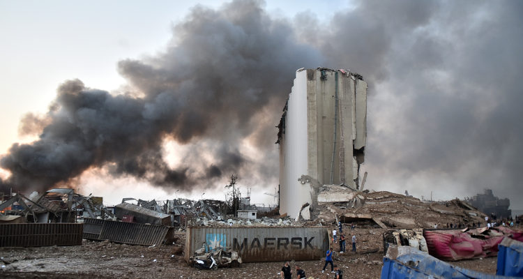 Destrozos tras explosión en Beirut | Agence France-Presse